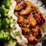 Sweet & Sticky Chicken Bowls
