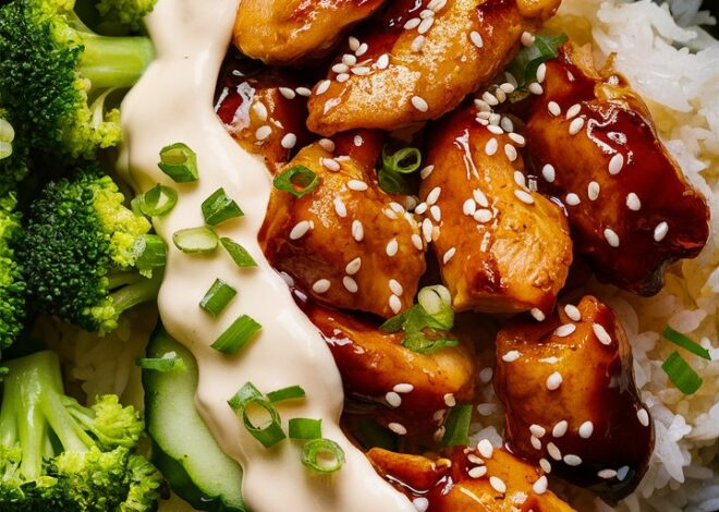 How to Make Sweet & Sticky Chicken Bowls at Home 2025