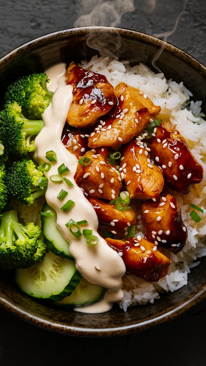 How to Make Sweet & Sticky Chicken Bowls at Home 2025