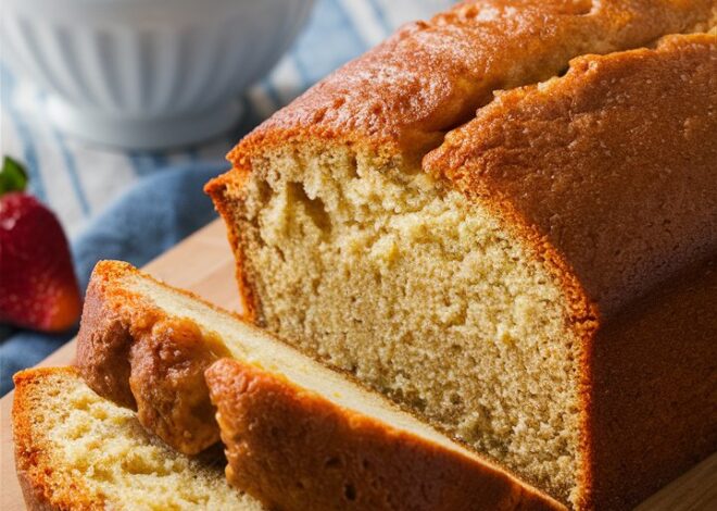 Delicious Almond Pound Cake That Stays Fresh for Days 2025