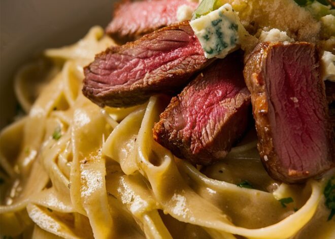 Comfort Food Upgrade: Creamy Gorgonzola Steak Pasta You Must Try 2025