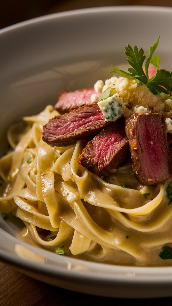 Comfort Food Upgrade: Creamy Gorgonzola Steak Pasta You Must Try 2025