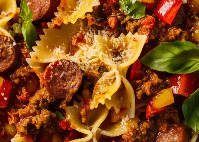 Weeknight Favorite: Hearty Italian Sausage and Farfalle Pasta 2025