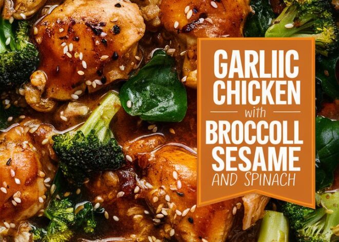 Healthy Garlic Chicken with Broccoli and Spinach Recipe for Busy Nights 2025