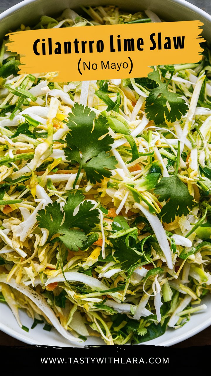 How to Make the Perfect Cilantro Lime Slaw in Under 10 Minutes 2025