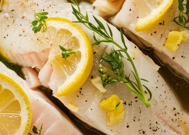 Flaky Sea Bass with Garlic Butter and Fresh Lemon – Ready in 30 Minutes 2025