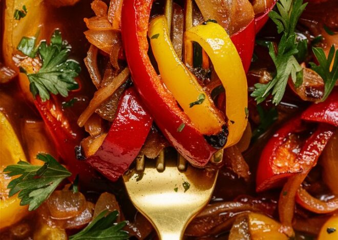 The Best Roasted Sweet Peppers with Apple Cider Garlic Dressing 2025