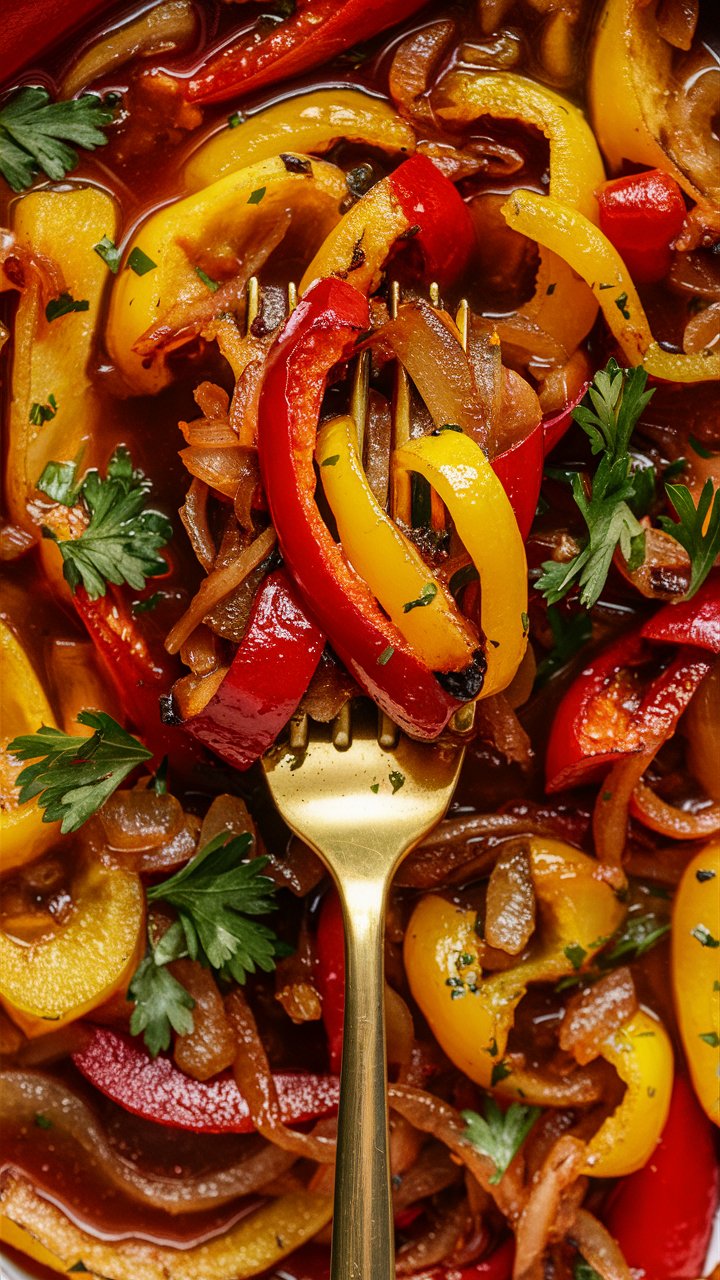 The Best Roasted Sweet Peppers with Apple Cider Garlic Dressing 2025