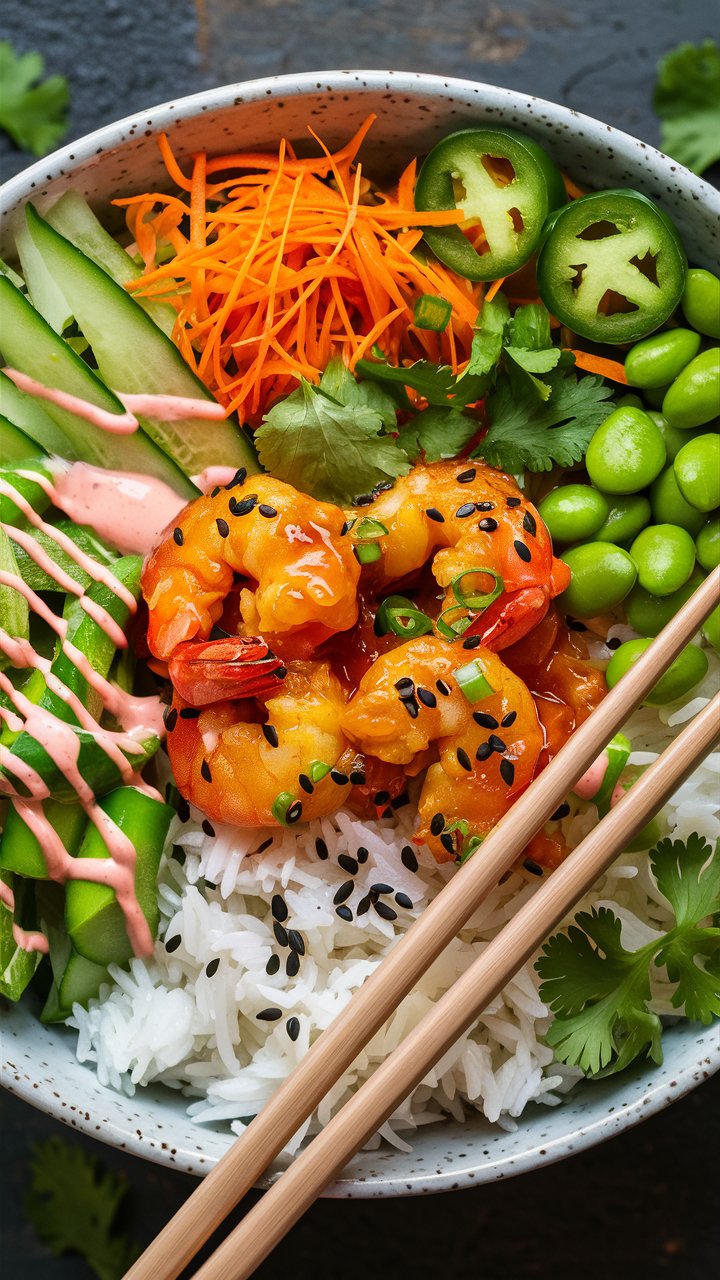 30-Minute Spicy Shrimp Rice Bowl: Healthy & Delicious 2025