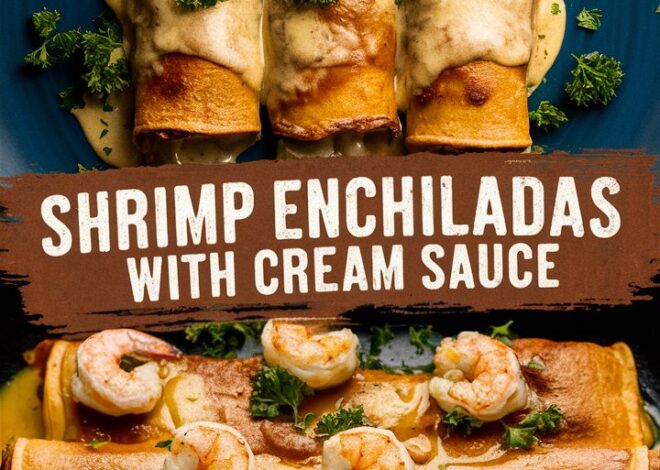 How to Make Shrimp Enchiladas with Smoky Chipotle Cream Sauce 2025