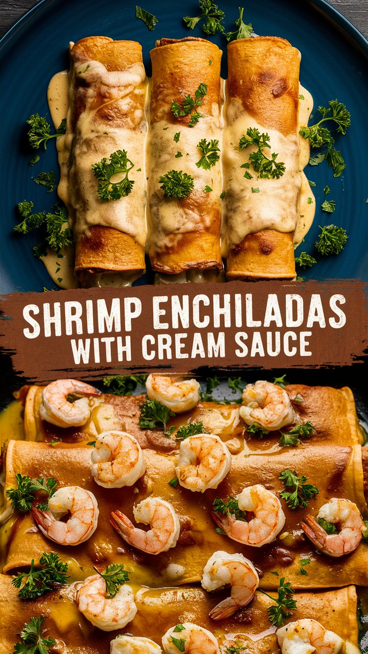 How to Make Shrimp Enchiladas with Smoky Chipotle Cream Sauce 2025