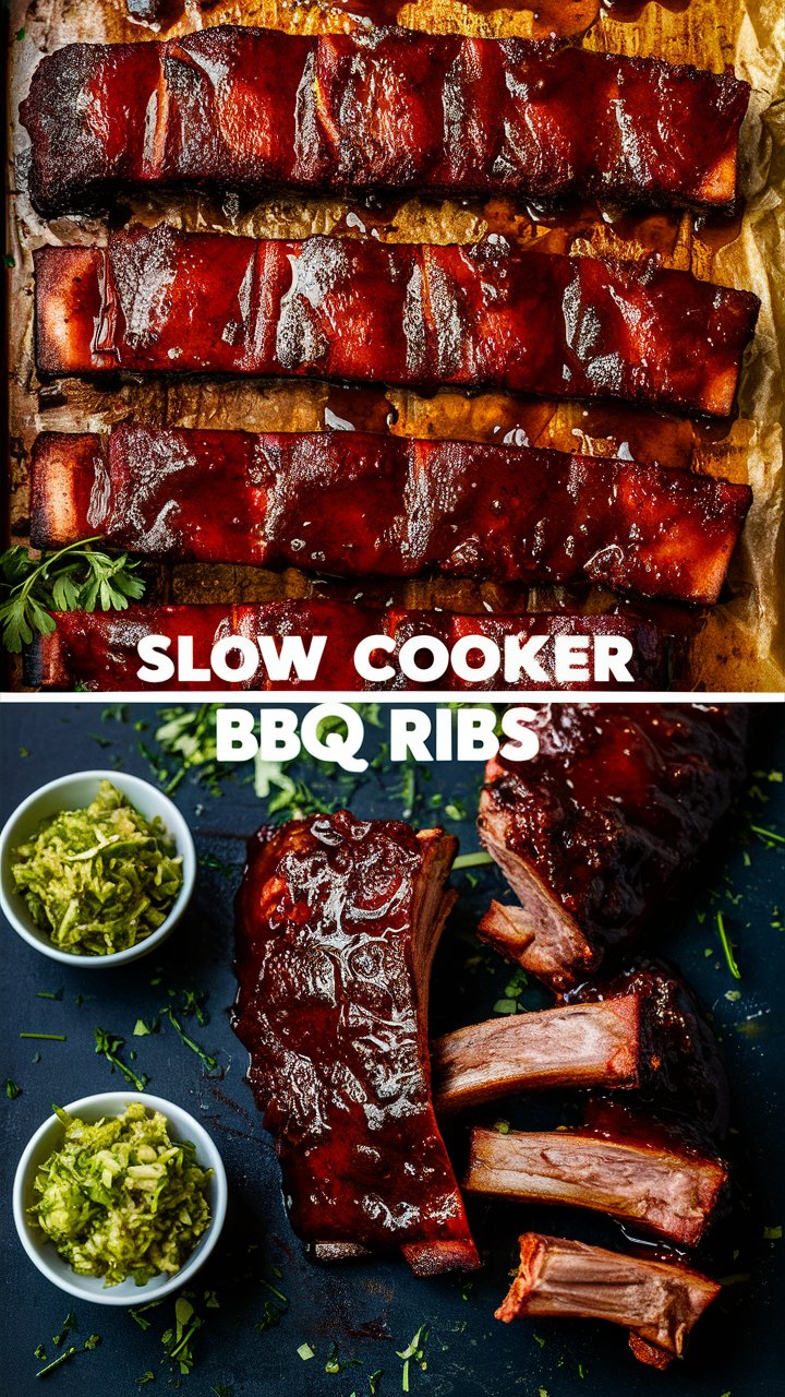 Tender and Juicy Slow Cooker Ribs with Sticky BBQ Glaze 2025