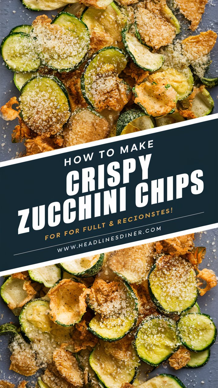 How to Make Perfectly Crispy Zucchini Chips at Home 2025