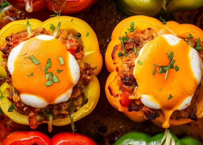 Keto-Friendly Italian Stuffed Bell Peppers – Family Dinner Made Simple 2025