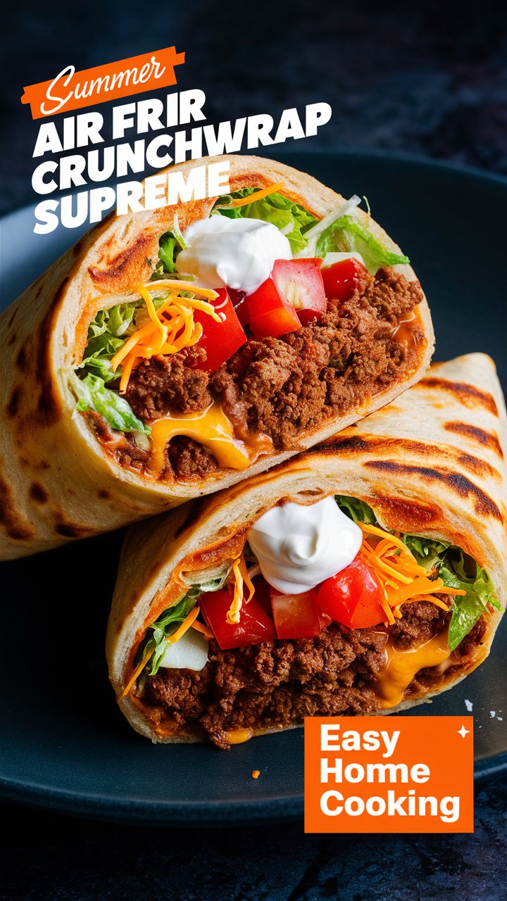 The Secret to Crispy & Melty Air Fryer Crunchwraps 2025