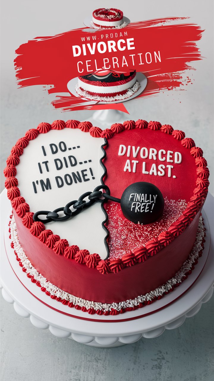16 Beautiful Divorce Cake Ideas to Celebrate Your New Beginning 2025