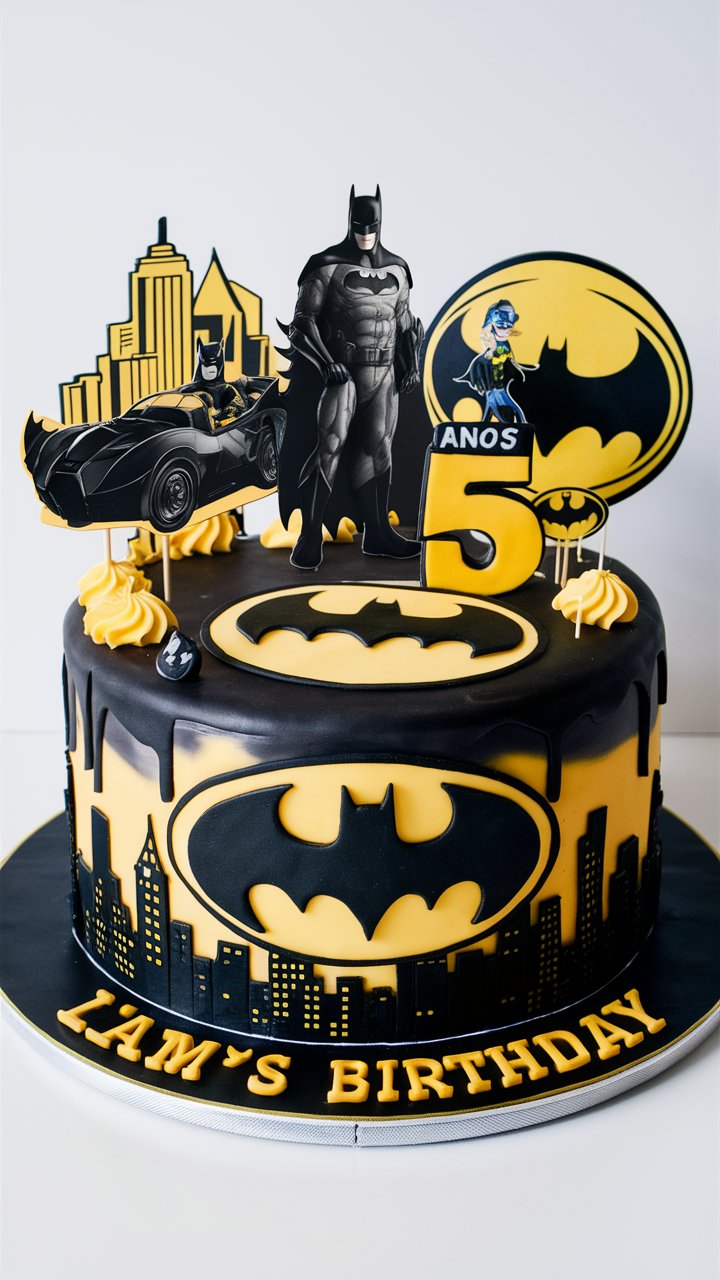 13 Stunning Batman Cake Ideas for Beginner and Pro Bakers 20