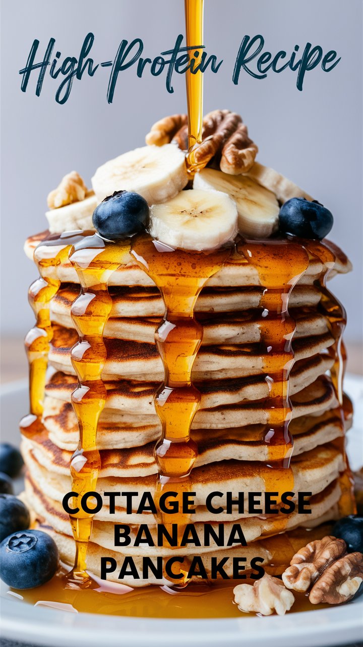 Healthy Breakfast Recipe: Banana Oat Cottage Cheese Pancakes Made Simple 2025