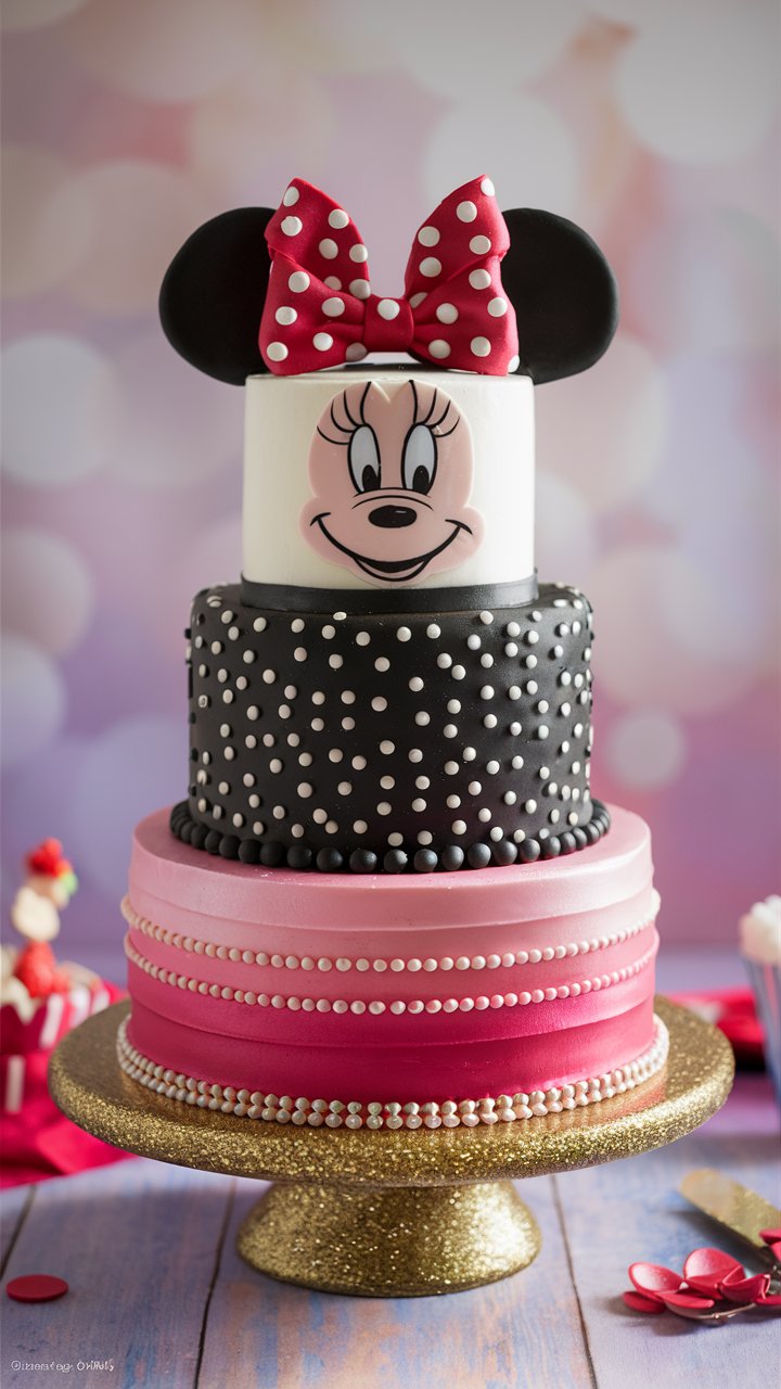 14 Beautiful Minnie Mouse Cake Ideas (Perfect for Every Skill Level!) 2025