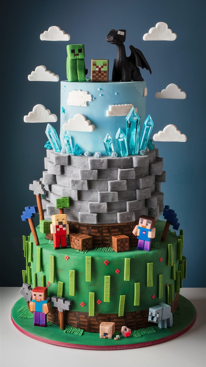 Step-by-Step Guide to Stunning Minecraft Birthday Cakes 2025