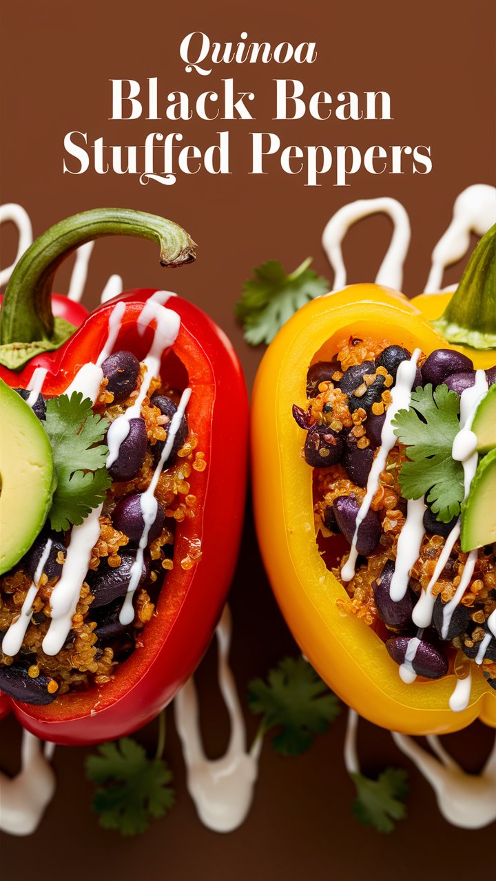 Creamy Quinoa and Bean Stuffed Peppers – Crockpot Style 2025