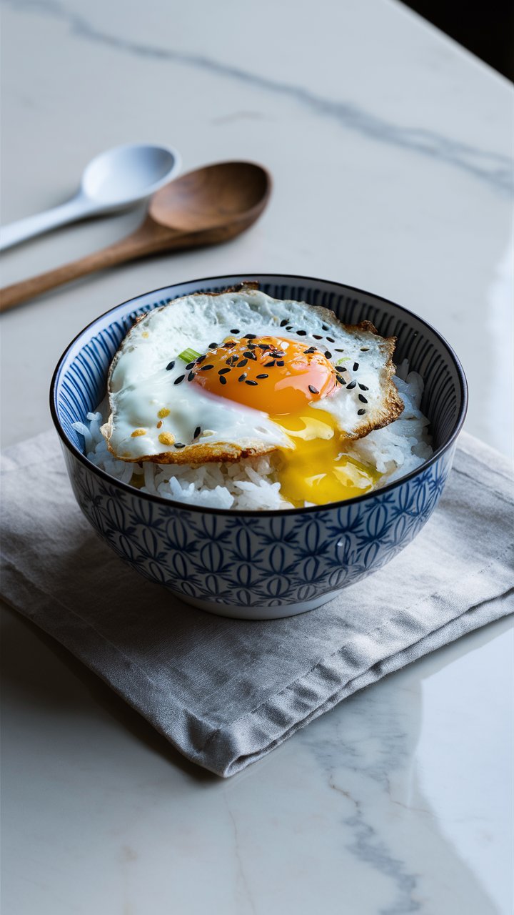 Easy Sesame Butter Rice with Egg – Ready in 15 Minutes! 2025
