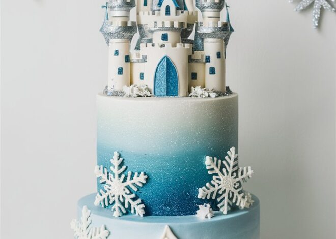 Easy and Beautiful Frozen Cake Designs for Your Child’s Birthday 20