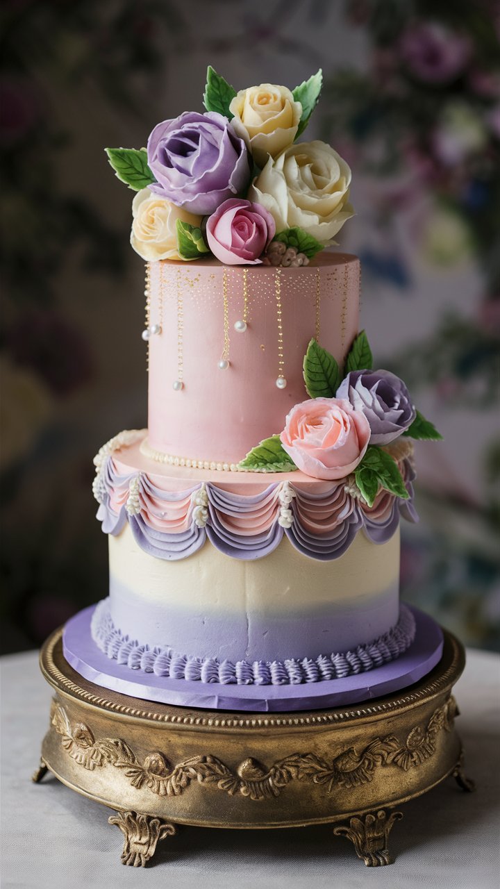 22 Unique Vintage Cake Ideas for a Memorable Birthday Party 2025