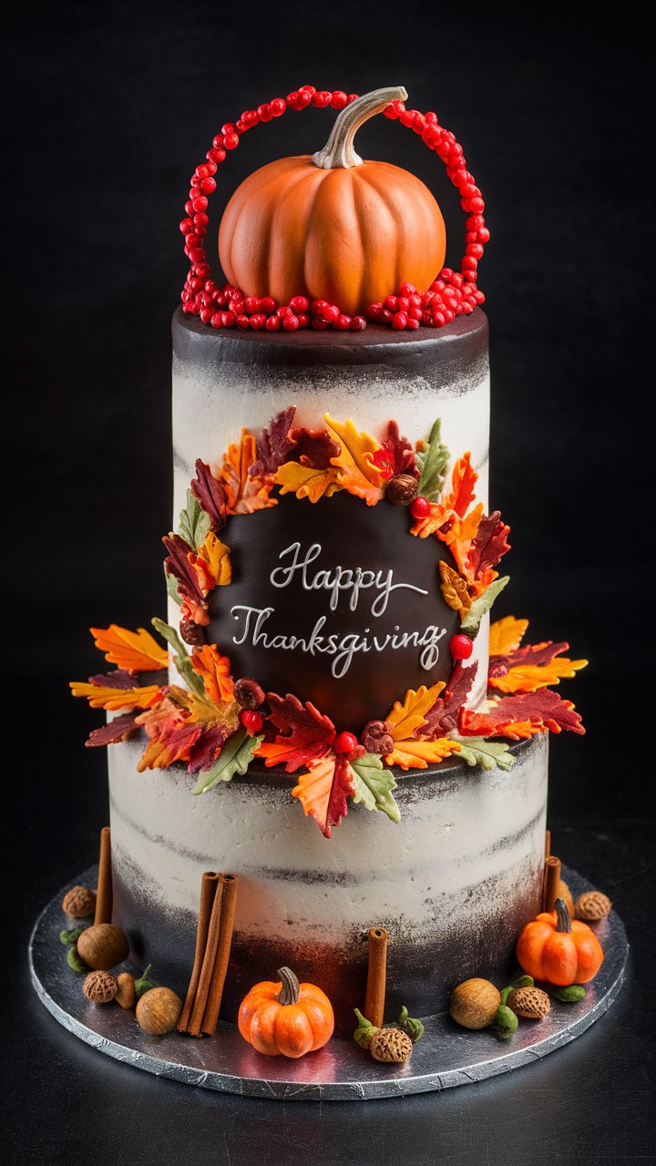 15 Beautiful Thanksgiving Cake Ideas Perfect for Every Skill Level 2025