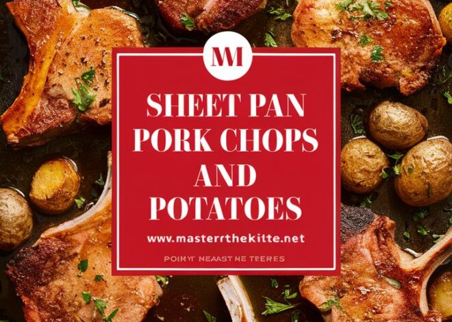Crispy Cheddar Pork Chops with Roasted Potatoes & Green Beans 2025