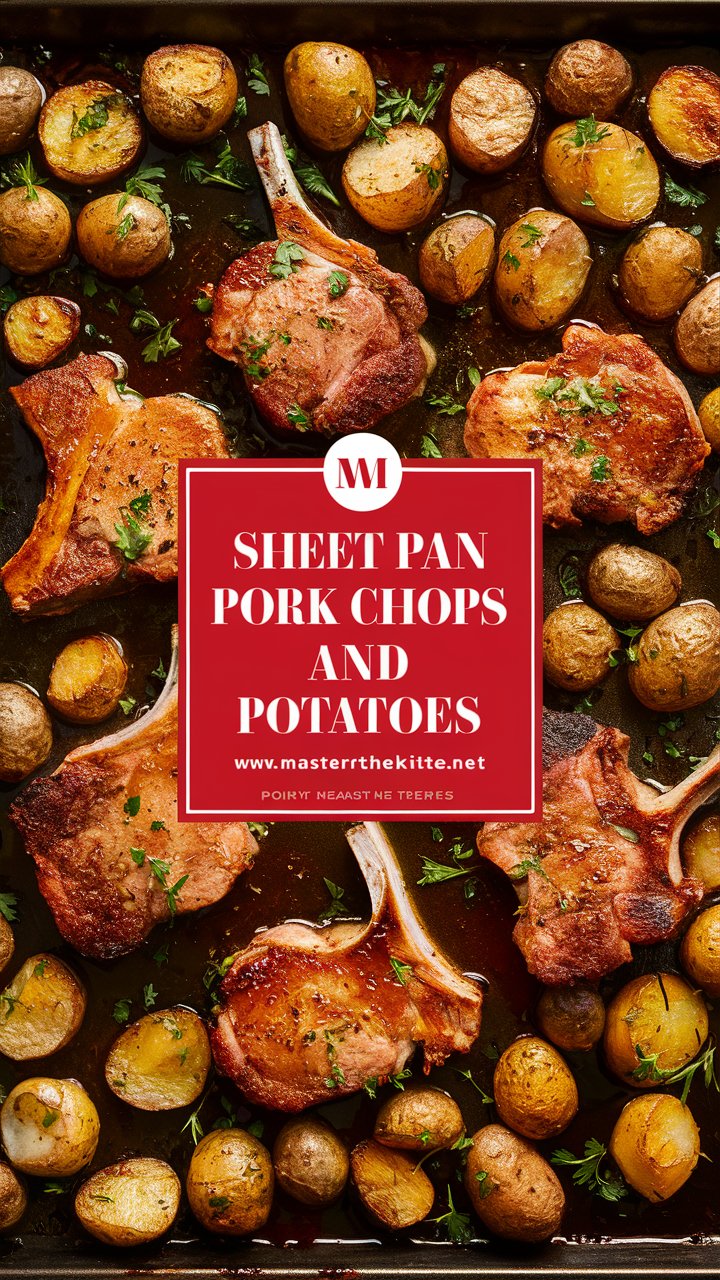 Crispy Cheddar Pork Chops with Roasted Potatoes & Green Beans 2025