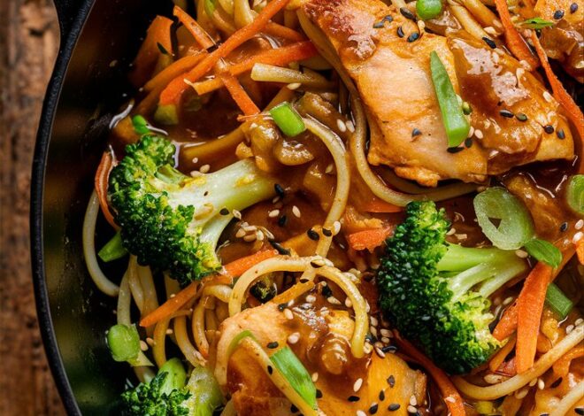 Quick and Flavorful Chicken Stir Fry Noodles in Under 30 Minutes 2025