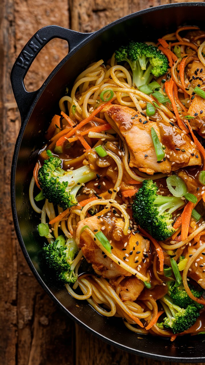 Quick and Flavorful Chicken Stir Fry Noodles in Under 30 Minutes 2025
