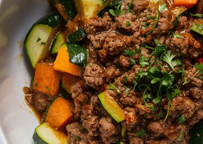 30-Minute Ground Beef Veggie Skillet: Perfect for Family Dinners 2025