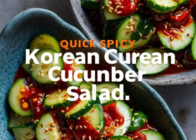 How to Make the Perfect Spicy Korean Cucumber Salad in 15 Minutes 2025