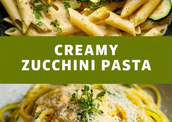 Velvety Zucchini Pasta with Herbs That Everyone Will Love 2025