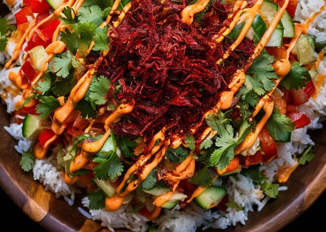 Easy Crispy Chili Rice Salad – Perfect for Meal Prep & Lunches 2025