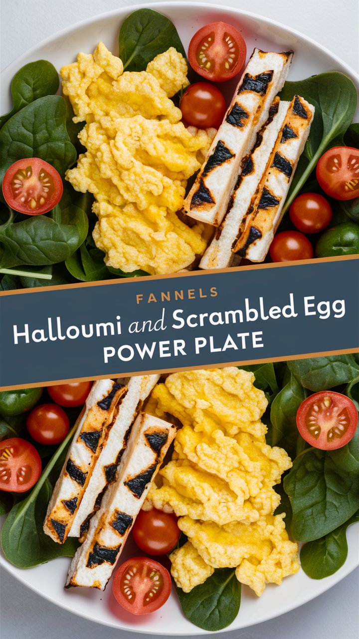 Quick and Healthy Halloumi Egg Power Breakfast (Ready in 20 Minutes!) 2025