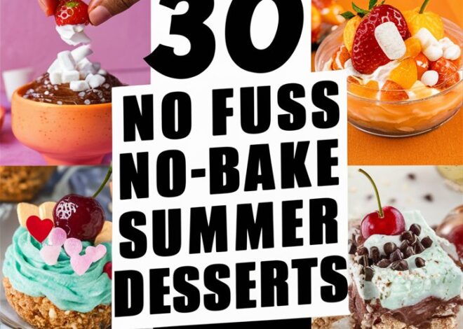 Easy and Delicious Summer Dessert Recipes for Every Occasion 2025