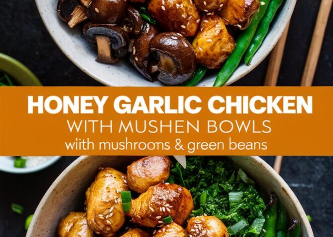 Sticky-Sweet Honey Garlic Chicken Bowl – A Complete One-Pan Meal 2025