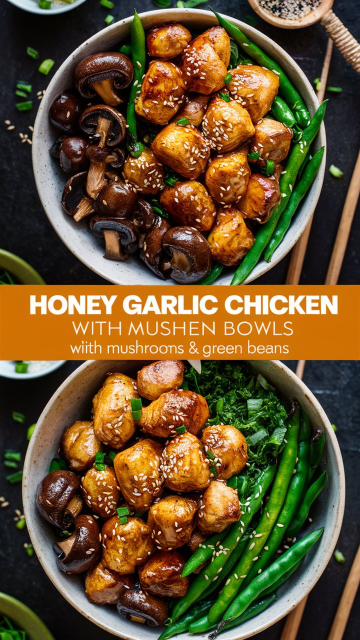 Sticky-Sweet Honey Garlic Chicken Bowl – A Complete One-Pan Meal 2025