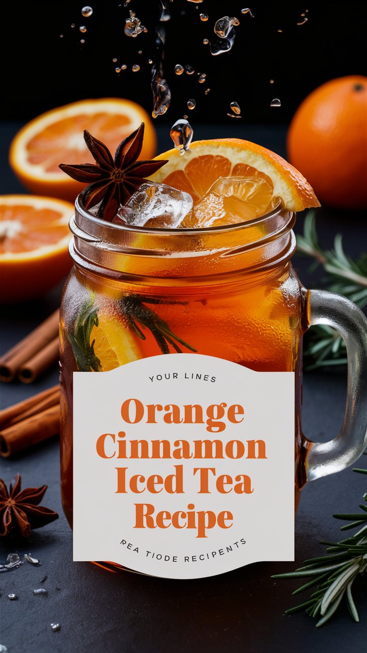 Easy Homemade Orange Cinnamon Iced Tea for Any Occasion 2025