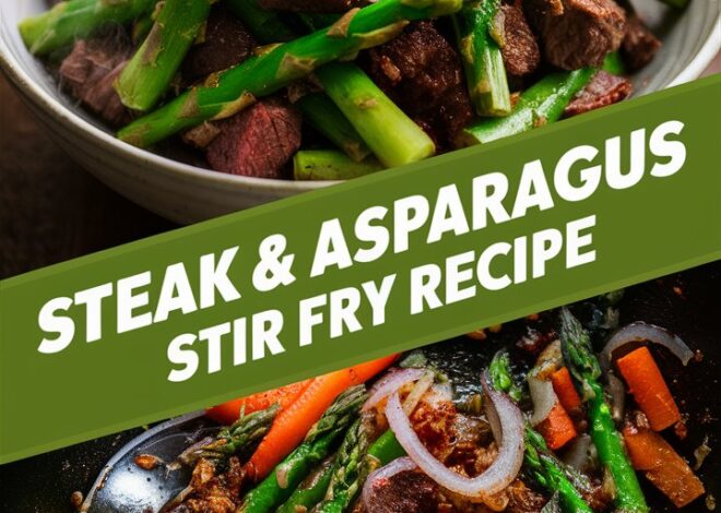 Garlic-Ginger Beef Stir Fry with Crisp Asparagus 2025