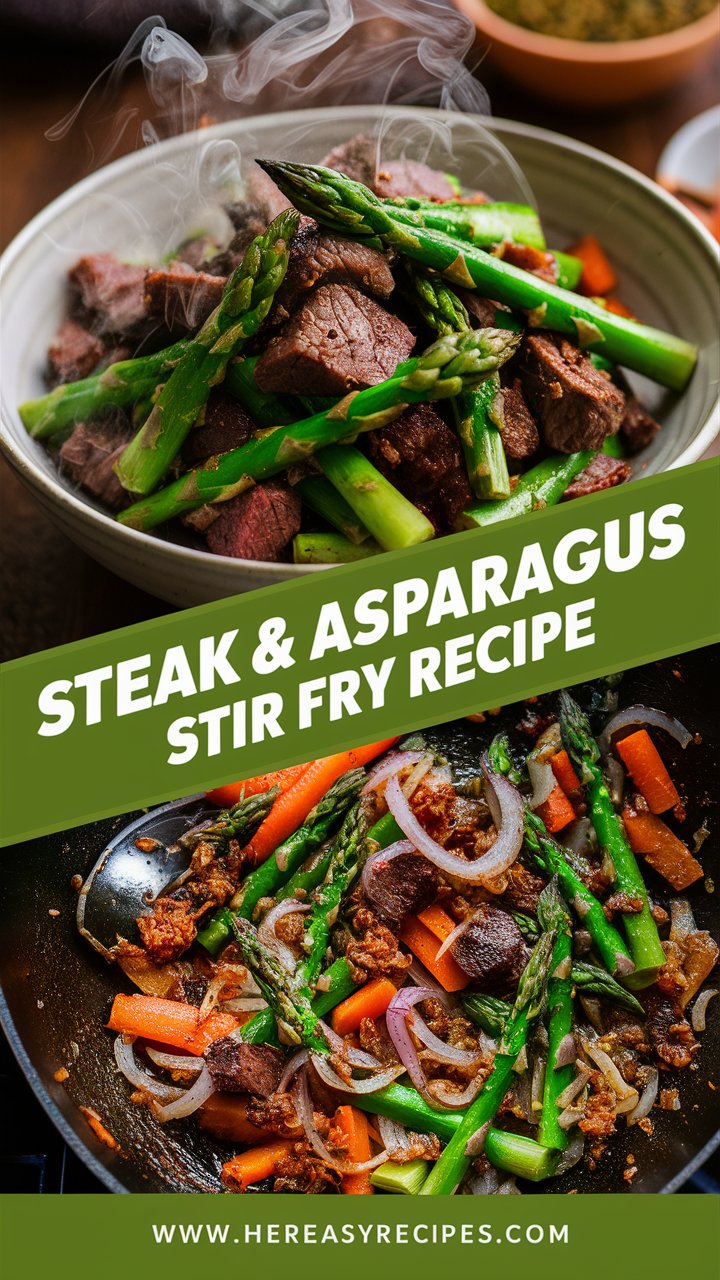 Garlic-Ginger Beef Stir Fry with Crisp Asparagus 2025