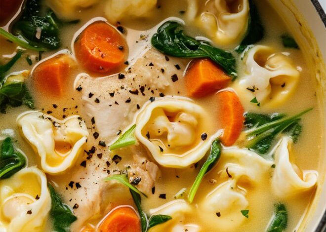 The Best Crockpot Chicken Tortellini Soup for Cozy Evenings 2025