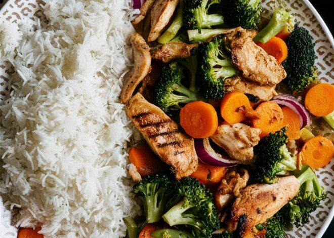 Quick and Delicious Garlic Chicken Stir Fry with Broccoli and Rice 2025