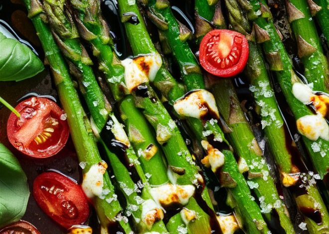 Sweet and Savory Roasted Asparagus with Cherry Tomatoes Recipe 2025