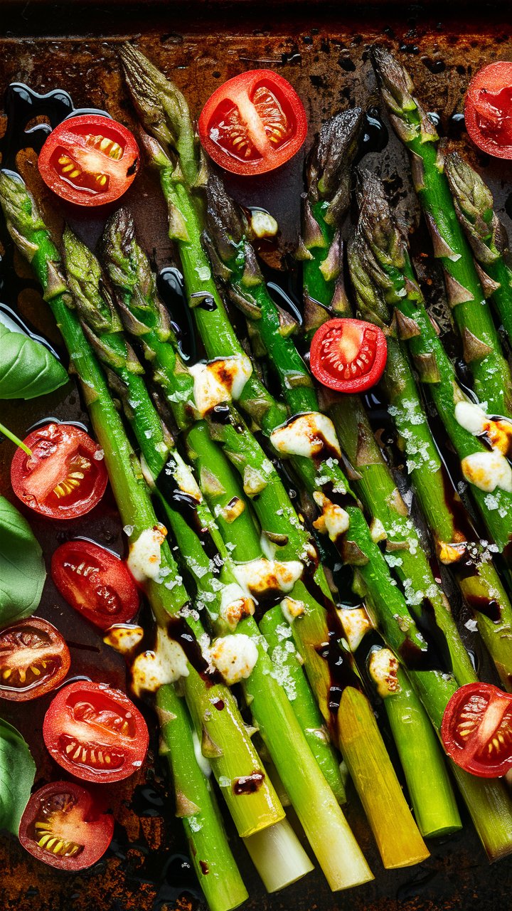 Sweet and Savory Roasted Asparagus with Cherry Tomatoes Recipe 2025