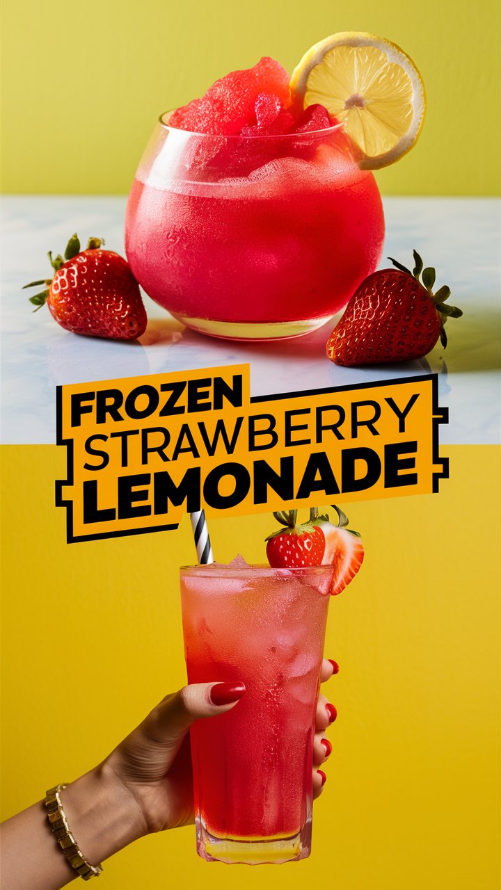 Refreshing Frozen Strawberry Lemonade You Can Make in Minutes 2025