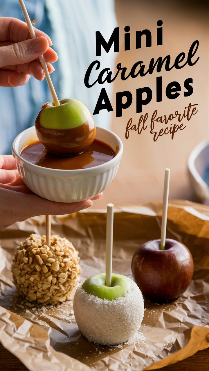 How to Make Mini Caramel Apple Bites That Kids Will Love 2025